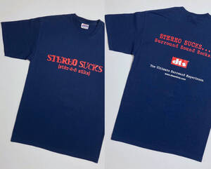 DTS Tシャツ 企業系 00s ビンテージ 映画 音響 スピーカー Dolby STEREO SUCKS Hanesボディ