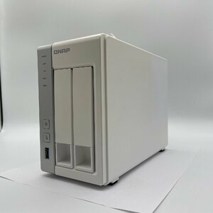 【J830】ジャンク　QNAP TS-231P 2ベイ HDDNAS - Alpine 1.7GHz / 1GB / HDD無し 　黄ばみあり　動作確認済み 　分解クリーニング済み