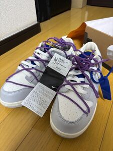  Nike offーwhite DUNK LOW 28cm