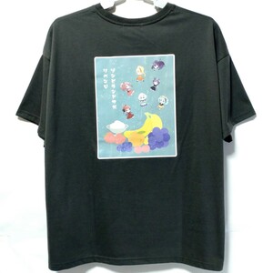 特価/未使用【サイズ=3~4Lフリー】ゾンビランドサガリベンジ/レディス/半袖/Tシャツ/胸囲=100～115cm/charcoal