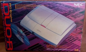 NEC PC Engine DUO-R ピーシーエンジン デュオアール PI-TG10 箱 説明書 のみ 本体等無し 空箱 元箱 PCエンジン レトロ ゲーム 当時物