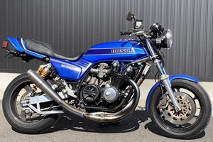 CB750F/900F用 1100Fも可 42.7パイ 手曲げクロススペンサーアップタイプ チタン製【 ゼス管 】