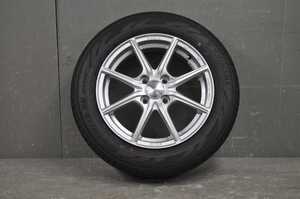 フィット RS 前期 (GE8 GE6) アルミ ホイール ザイン EK 15×5 1/2 J +42 PCD100 4穴 タイヤ ENKEI YOKOHAMA 175/65R15 1本 s017005