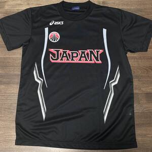 ☆asics バスケットボール日本代表 起翔転決 プラクティスTシャツ T-shirt tee