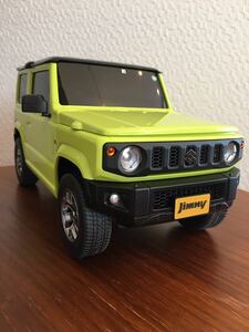 値下げ！スズキ ジムニー JIMNY ★ SUZUKI 軽自動車 1/12スケール ウェットティシュケース ギフト キネティックイエロー ライセンス取得