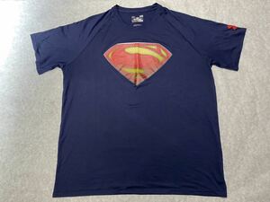 アンダーアーマー　superman コラボTシャツ heat gear