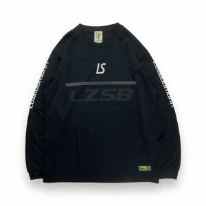 LUZ e SOMBRA ルースイソンブラ 速乾 長袖 Tシャツ トレーニングシャツ ブラック L サッカー フットサル