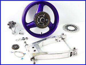 《W5》良品♪CB750F ボルトオン 17inchリア周りset♪Wheelie スイングアーム＆17×4.00 ワイドホイール♪CB900F/CB1100F♪