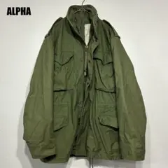 80s ALPHA社製 M-65 フィールド ジャケット US ARMY