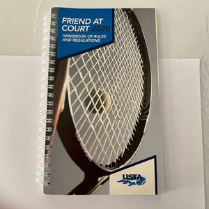 テニス本Friend A Court 2020 Handbook Of Rules And Reglations USTA 英語版