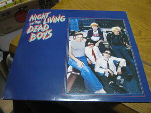 DEAD BOYS デッドボーイズ / NIGHT OF THE LIVING..仏LP STIV BATORS CHEETAH CHROME NEW YORK PUNK RAMONES JOHNNY THUNDERS RICHARD HELL