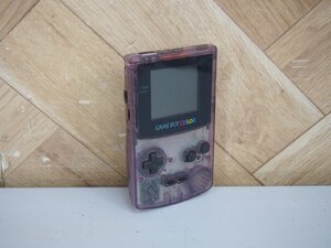 ☆【1K1107-3】 Nintendo ニンテンドー 任天堂 GAME BOY COLOR CGB-001 ジャンク