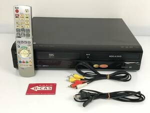 Panasonic パナソニック DVD/HDD/VHS レコーダー DMR-XP22V 動作 リモコン付き 一体型 ビデオ 