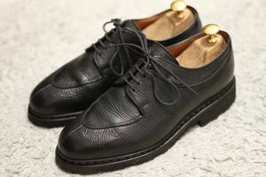 【美品/ゴツいグレイン】PARABOOT アヴィニョン グレインレザー 5.5(デカタグ Vチップ パラブーツ AVIGNON Chambord REIMS William Michael