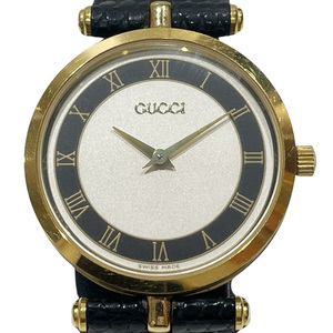 中古/ GUCCI グッチ クオーツ 腕時計 シェリーライン ブラック レディース ブラック 20431785