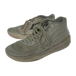 PUMA プーマ 378319-01 MB.02 Whispers スニーカー size25.5cm/アイボリー