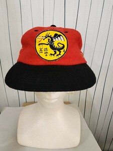 新品未使用 リアルマッコイズ WOOL CAP BLACK DRAGONS キャップ ウールキャップ MA7101 Fサイズ 定価9240円