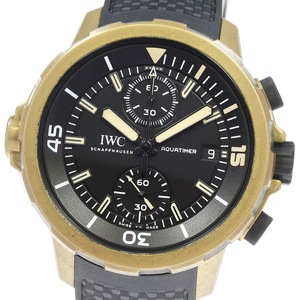 IWC IWC SCHAFFHAUSEN IW379503 アクアタイマー エクスペディション・チャールズ・ダーウィン クロノグラフ AT メンズ 保証書付き_826623