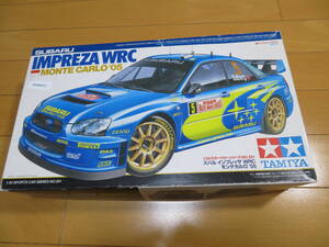 KKGW0011　タミヤ スバル インプレッサ WRC 2005モンテカルロ 1/24 プラモデル　ジャンク