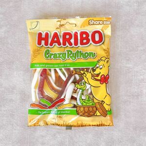 HARIBO【日本未販売】crazy python 175g ヘビグミ