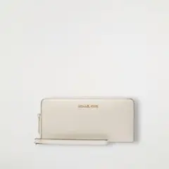 MICHAEL KORS 長財布 コンチネンタル ウォレット ライトクリーム