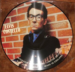 Elvis Costello Limited Edition Interview Picture Disc LP レコード