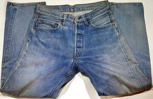 f234/LEVIS501 66前期 ヴィンテージ 美縦落ち イエローステッチ