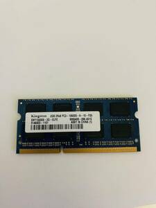 KINGSTON 2GB メモリ ノートパソコン用メモリ PC3-10600S