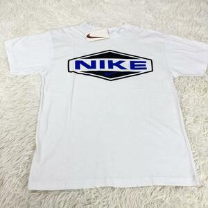 デッドストック　ナイキ　Tシャツ　希少　90s Mサイズ　白タグ 銀タグ　NIKE　ビックロゴ　新品　タグ付き