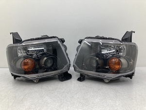 美品 割れ無 点灯OK H82W EKスポーツ 純正 HID ヘッドライト 左右セット STANLEY P6537 H92W (J1721)