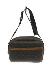 LOUIS VUITTON リポーターPM_モノグラム_BRW PVC ブラウン