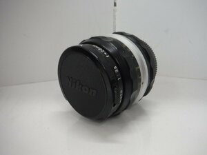 ★ニコン Nikon NIKKOR-H 単焦点レンズ 1:3.5 F＝28㎜ 52㎜ 動作未確認 ジャンク【中古】｛dgs3716｝