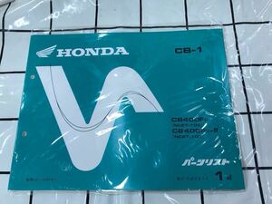 HONDA ホンダ　CB-1 パーツリスト　1版　NC27-100 新品