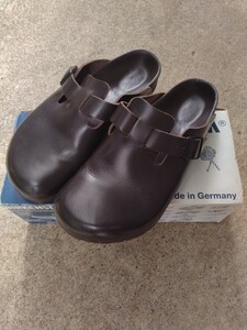 ビルケンシュトック BIRKENSTOCK ボストン Boston 40 26cm レギュラーフィット 通常幅 こげ茶 オールブラウン エクスクイジット Exquisite