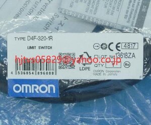 10個セット 新品 未使用 OMRON オムロン D4F-320-1R 小型セーフティ スイッチ【６か月保証】