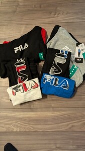 8T×2セット赤　120 青 トレーナーウェアー　パーカー ジャージ 　スウェット　FILA　フィラ　コストコ　2セット送料お得！スポーツウエア