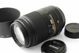 ★極上美品★ ニコン NIKON AF-S DX NIKKOR 55-300mm F4.5-5.6 G ED VR ★HB-57レンズフード付き★ #W59185190