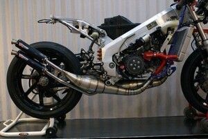 NSR250R MC28用 右２本出し ステンレスチャンバーボディー T2Racing製