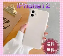 IPHONE ケース iphone12 大人気 スマホ くすみカラー ホワイト