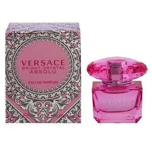 ヴェルサーチェ ブライト クリスタル アブソリュ ミニ香水 EDP・BT 5ml 香水 フレグランス BRIGHT CRYSTAL ABSOLU VERSACE 新品 未使用