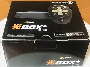 ★新品未使用★NTT西日本 光BOX+ HB-1000★即決★