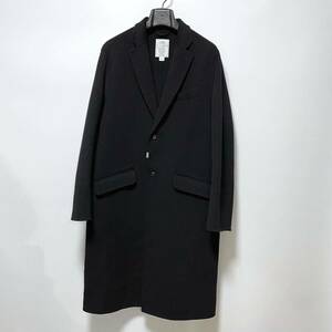 良品 CRIMIE クライミー 19年秋冬 ウールカシミヤメルトン チェスターコート 定価74,800円 L CASHMERE MELTON REVER リラックスフィット