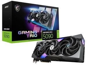 MSI GeForce RTX 5090 32G GAMING TRIO OC グラフィックスカード VD9000