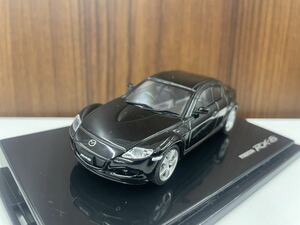 エポック社 1/43 MAZDA マツダ　RX-8　エムテック　MTECH ブラック　ミニカー