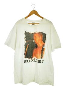SUBLIME/Bradley Nowell/Tシャツ/XL/コットン/ホワイト