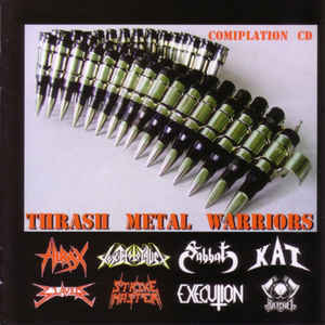 ＊中古CD V.A./THRASH METAL WARRIORS 2007年作品 スラッシュ・メタル/ハードコア/メタルパンク HIRAX TOXIC HOLOCAUST SABBAT 666 