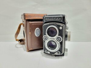 ★ROLLEIFLEX　二眼カメラ　ローレライフレックス　Carl Zeiss Tessar 1:3.5 f=75mm　シャッター確認済　ジャンク★004258