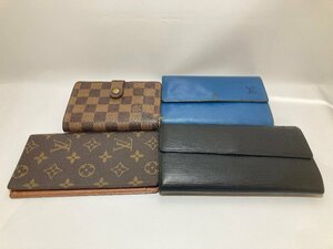 【5k0616】LOUIS VUITTON ルイヴィトン 財布 手帳ケース まとめ売り 4点 モノグラム ダミエ エピ 折り財布 長財布