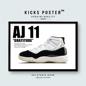 AJ11 エアジョーダン11 グラティテュード Air Jordan 11 Gratitude キックスポスター 送料無料 AJ11-27