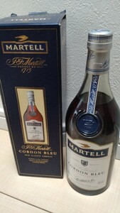 1円スタート　古酒 MARTELL CORDON BLEU マーテル コルドンブルー　ブランデー　700ml